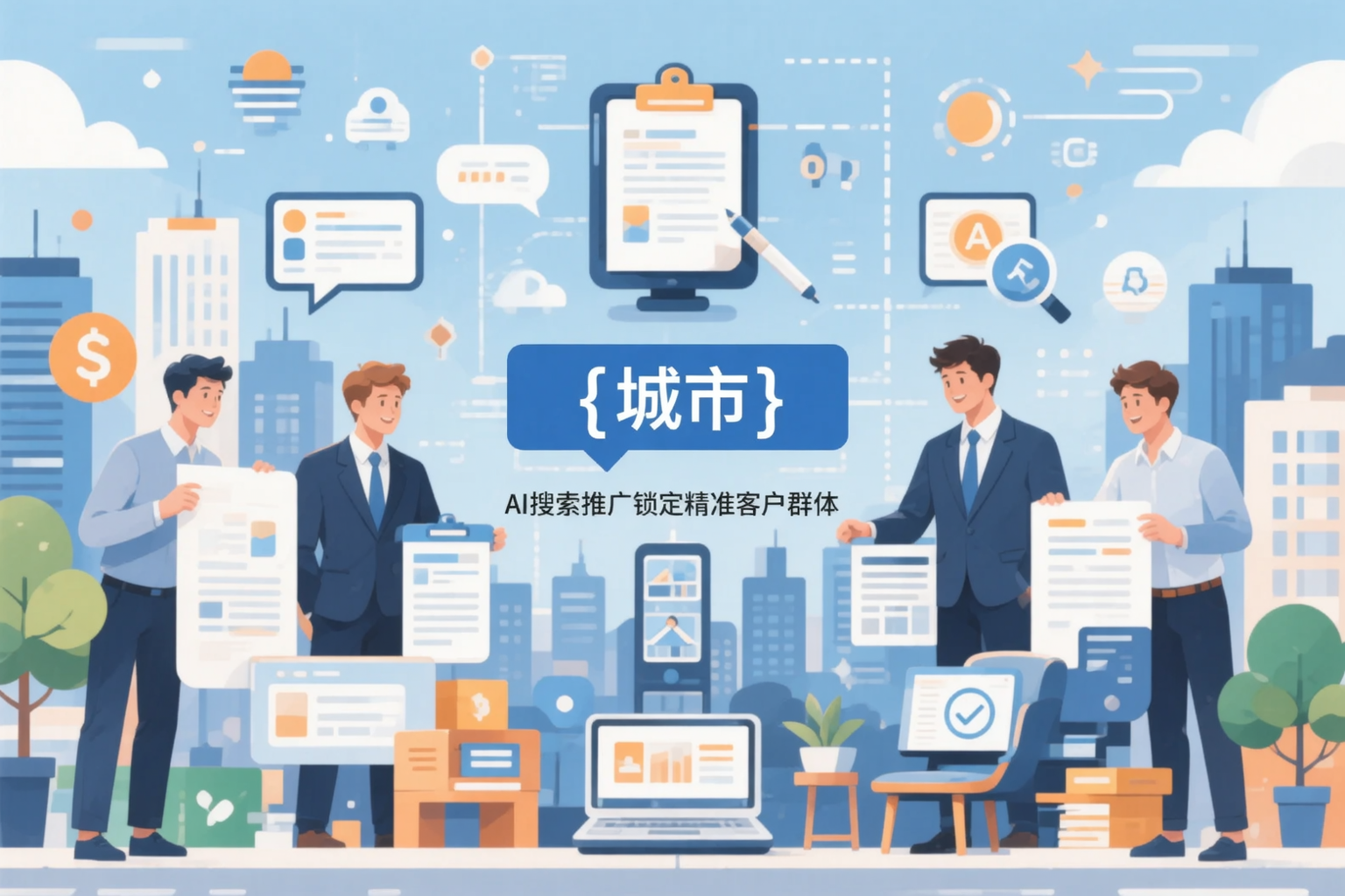 眉山公司如何用AI搜索推广锁定精准客户群体