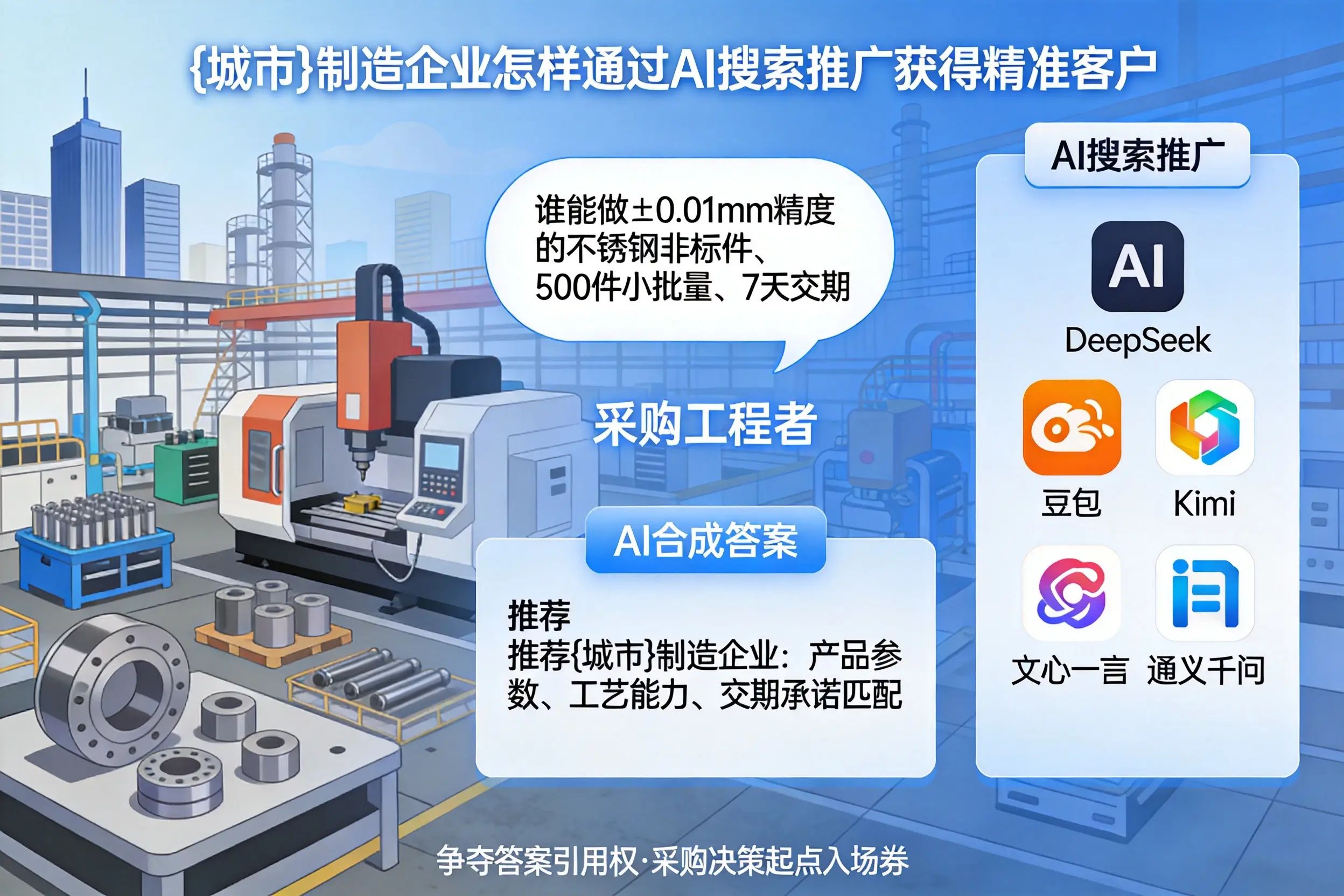 眉山制造企业怎样通过AI搜索推广获得精准客户